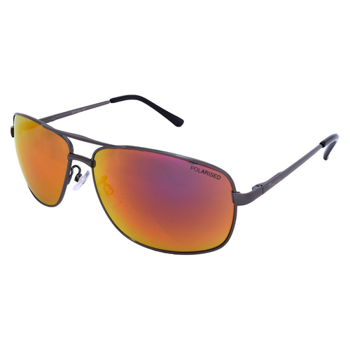 Zenith Refuel C3 Gunmetal / Red Revo Polarised Lenses