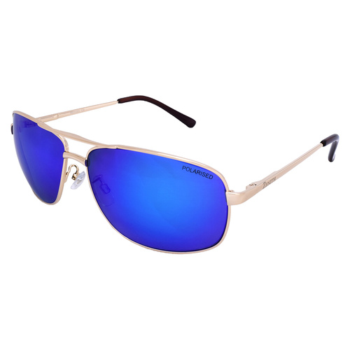Zenith Refuel C8 Light Gold / Blue Revo Polarised Lenses