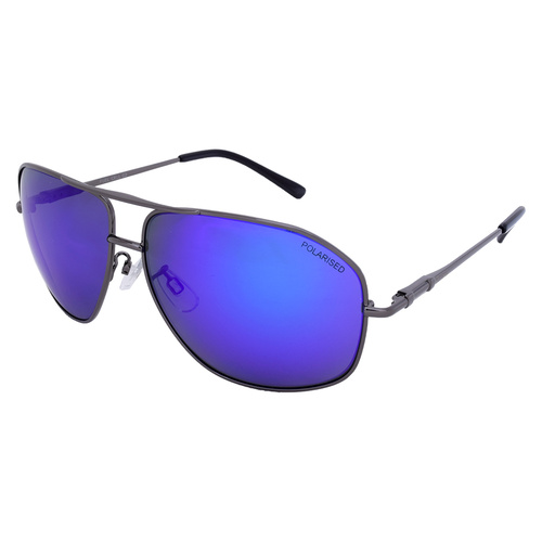 Zenith Fuel Cell C2 Gunmetal / Blue Revo Polarised Lenses
