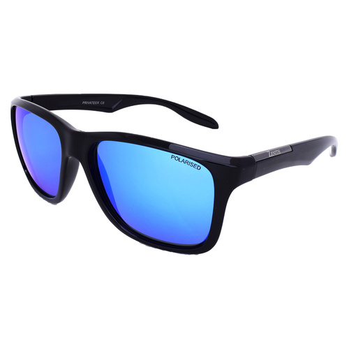 Zenith Privateer C8 Black / Blue White Revo Polarised Lenses