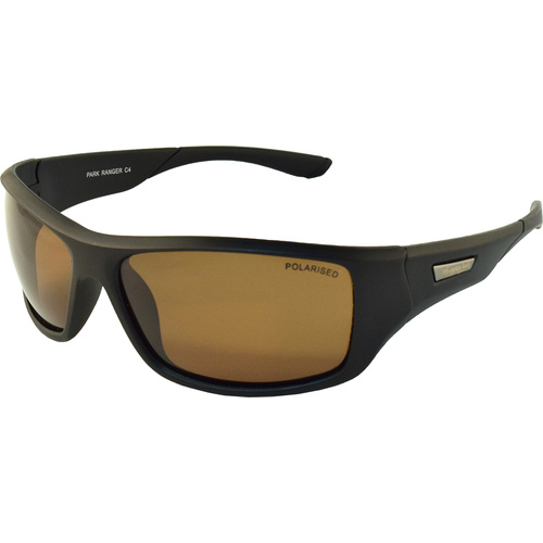 Mangrove Jacks Park Ranger C4 Matte Black / Brown Polarised Lenses