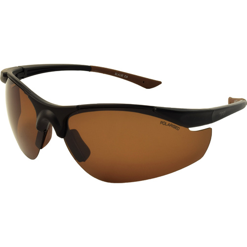 Mangrove Jacks Blade C4 Matte Black / Brown Polarised Lenses