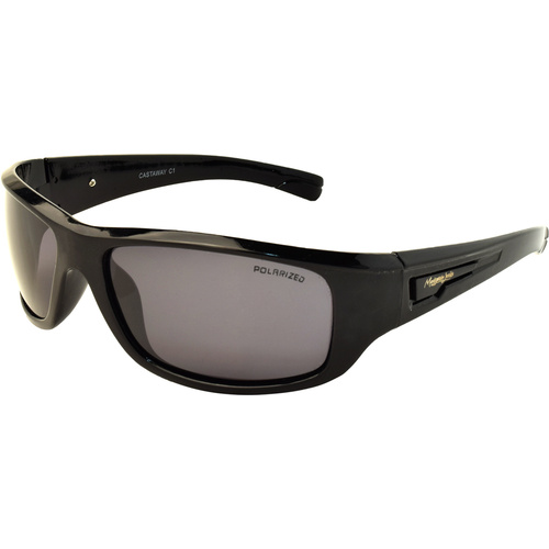 Mangrove Jacks Castaway C1 Black / Smoke Polarised Lenses