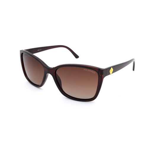 Stiletto Amy C2 Crystal Dark Brown / Brown Gradient Polarised Lenses