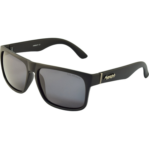 Mangrove Jacks Harley C1 Black / Smoke Polarised Lenses