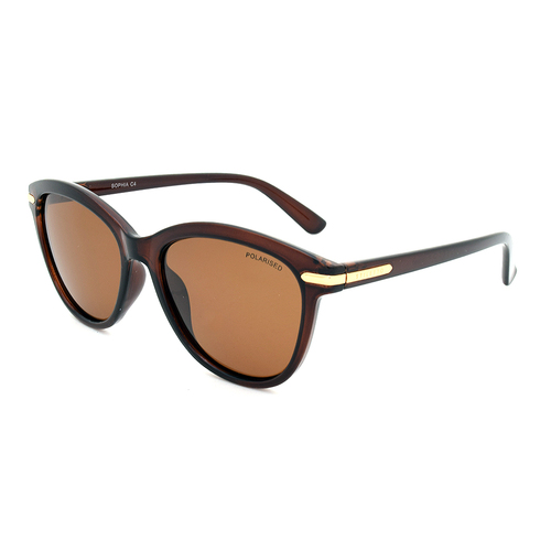 Stiletto Sophia C4 Crystal Dark Brown / Brown Polarised Lenses