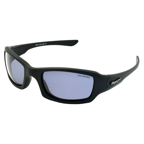 Mangrove Jacks Dog Collar C1 Matte Black / Smoke Polarised Lenses