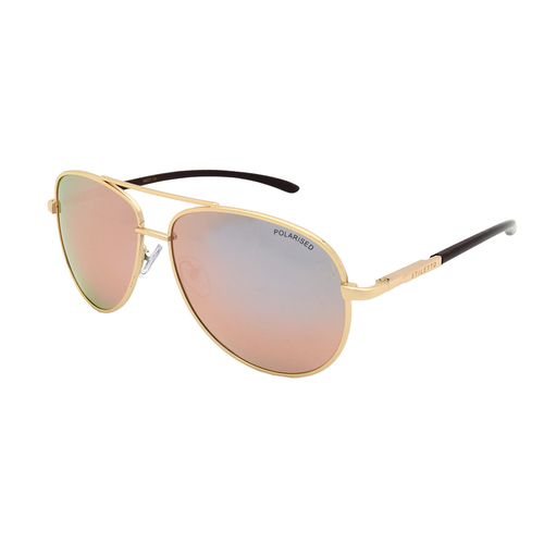 Stiletto Misty C4 & C10 Light Gold / Black Pink Revo Polarised Lenses