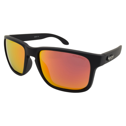 Mangrove Jacks Reno C3 Black / Red Revo Polarised Lenses