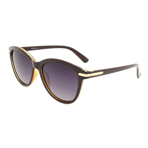 Stiletto Sophia C3 Light Brown / Smoke Gradient Polarised Lenses