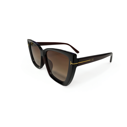 New Girl 8244 Dark Brown / Brown Lenses