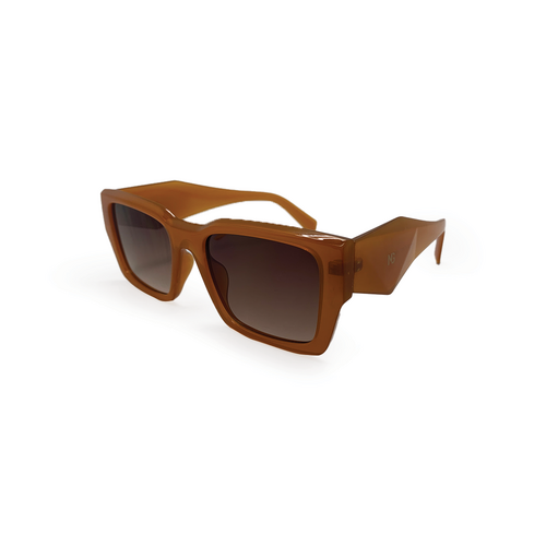 New Girl 8236 Crystal Tea / Brown Lenses