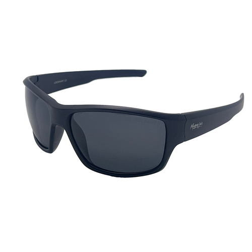 Mangrove Jacks Lockhart C1 Matte Black / Smoke Polarised Lenses