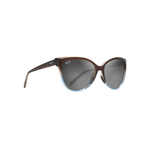 Maui Jim 'Olu 'Olu Readers MR537-002 Translucent Dark Chocolate with Blue / Neutral Grey Polarised Lenses