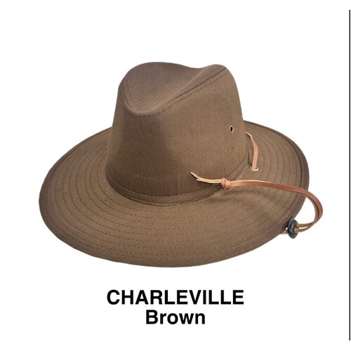 Rocko's Straw Hat Platinum Range Charleville Brown