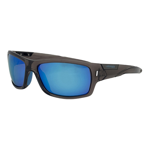 Urban Zoo Barrel C18 Crystal Smoke / Smoke w Ice Blue Revo Lenses