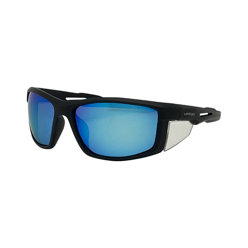Urban Zoo Cadiz C18 Crystal Smoke / Smoke w Ice Blue Revo Lenses