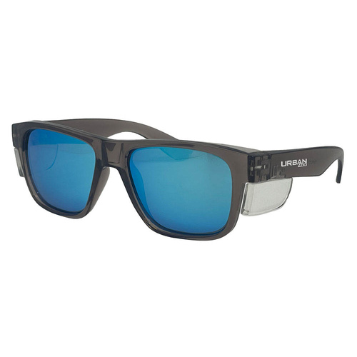 Urban Zoo Hot Fusion C18 Crystal Smoke / Smoke w Ice Blue Revo Lenses