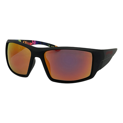 Urban Zoo Tromso C13 Matte Black / Smoke w Black Red Revo Lenses
