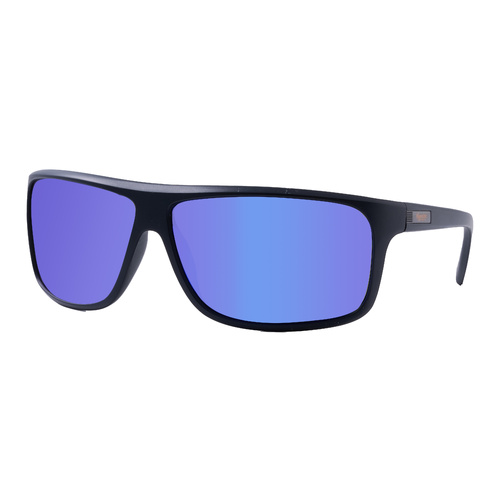 Mangrove Jacks Skyfall C2 Matte Black / Blue Revo Mirror Polarised Lenses