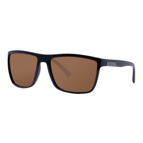 Mangrove Jacks Daylight C4 Shiny Black / Brown Polarised Lenses