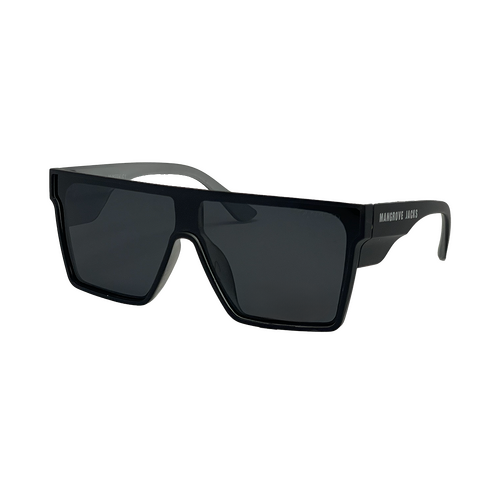 Mangrove Jacks Kids MJK074 C1 Matte & Crystal Black / Smoke Polarised Lenses