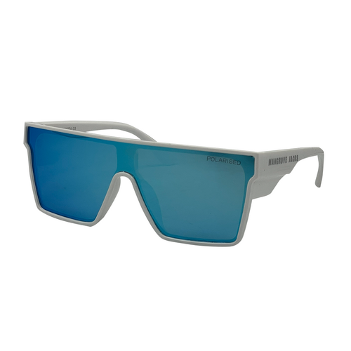 Mangrove Jacks Kids MJK074 C8 White / Ice Blue Mirror Polarised Lenses