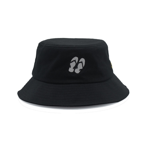 Rocko's Bucket Hat Pluggers Cotton Black S/M