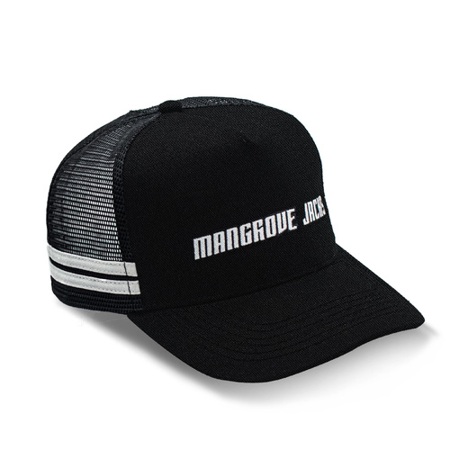Mangrove Jacks Outback Trucker Script Black/White OSFM