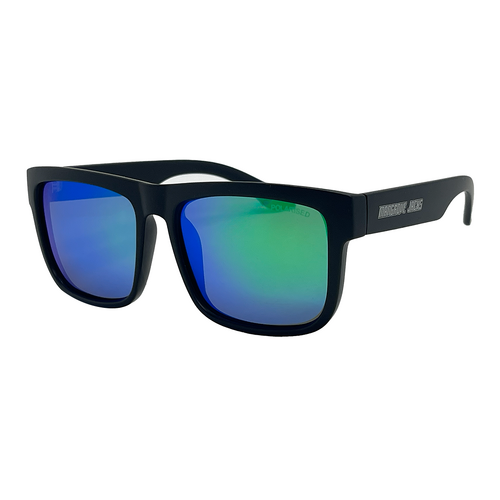 Mangrove Jacks Elixir C11 Matte Black / Green Revo Polarised Lenses