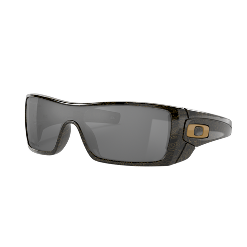 Oakley Batwolf Custom OO9101 BRIGHTEYES 40TH EDT Polished Black w Gold Ghost Text / Prizm Black Polarised Lenses