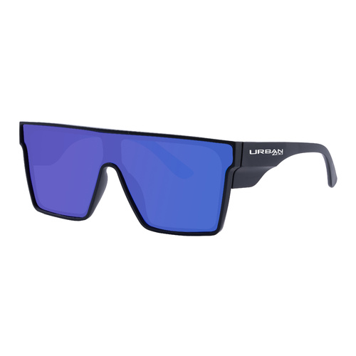 Urban Zoo Landslide C12 Matte Black / Blue Revo Lenses