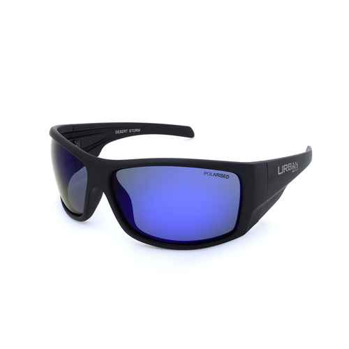 Urban Zoo Desert Storm C12 Matte Black / Blue Revo Lenses