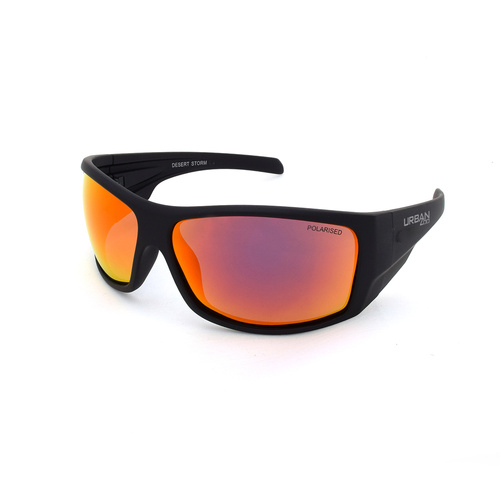 Urban Zoo Desert Storm C13 Matte Black / Black Red Revo Lenses