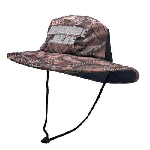 Mangrove Jacks Fishing Hat Red 58cm
