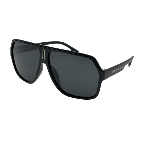 Mangrove Jacks Hamilton C1 Shiny Black / Smoke Polarised Lenses
