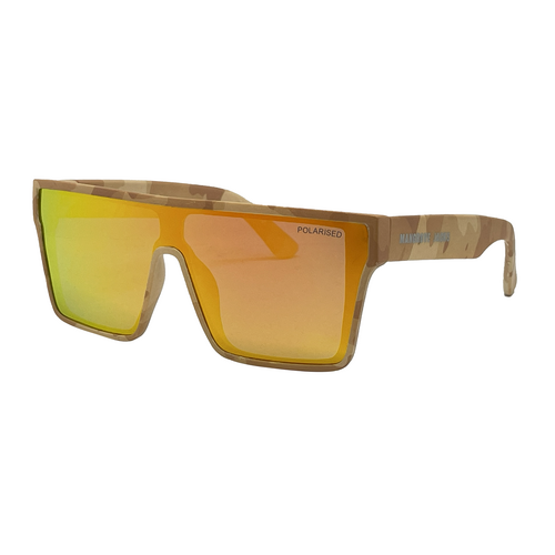 Mangrove Jacks Thunderball C7 Matte Brown Camo / Desert Orange Revo Polarised Lenses