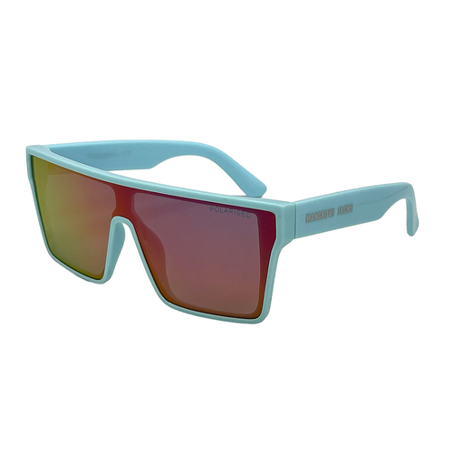 Mangrove Jacks Thunderball C12 Light Blue / Red Revo Polarised Lenses