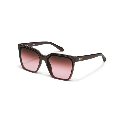 Quay Level Up NO-NS-2796 Dark Brown / Rouge Glow Lenses
