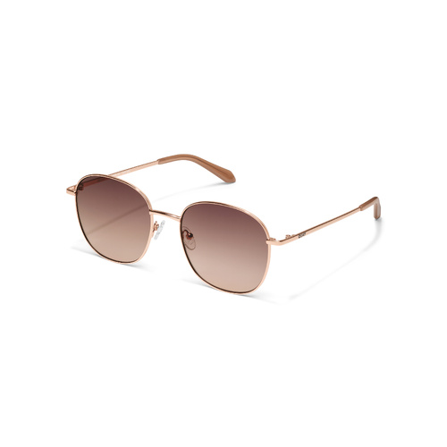 Quay Jezabell NO-NS-2883 Rose Gold / Brown Fawn Lenses