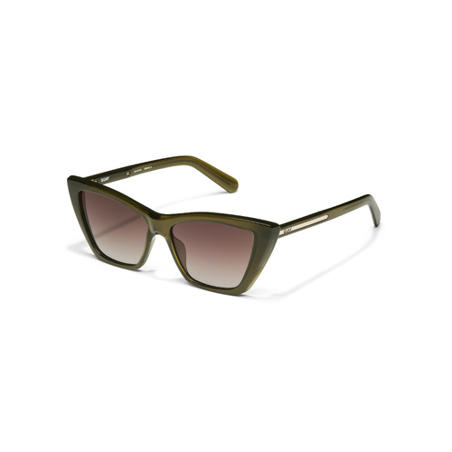 Quay Set In Stone NO-NS-2887 Olive / Brown Lenses