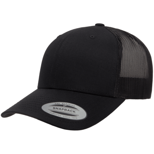 Flexfit Wade Retro Trucker 6606 Black OSFA