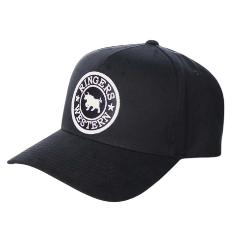 Ringers Western Grover Baseball Cap Black OSFM