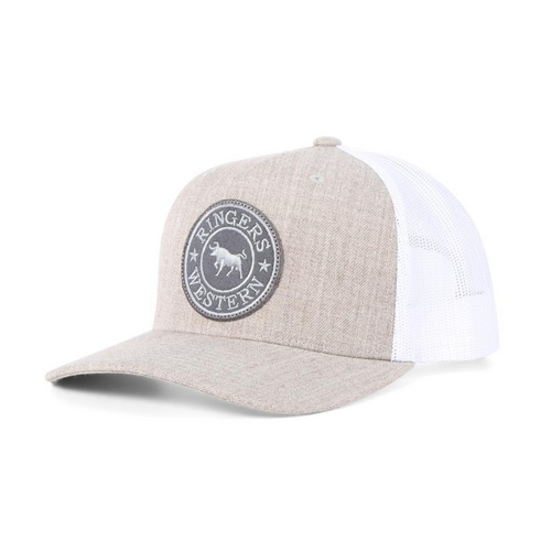 Ringers Western Signature Bull Trucker Cap Grey Marle OSFM