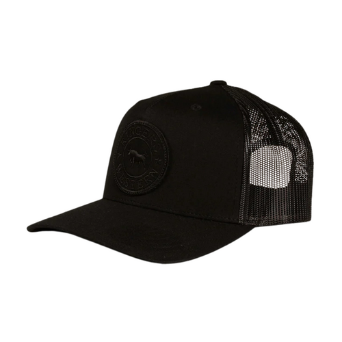 Ringers Western Signature Bull Trucker Cap Black/Black OSFM