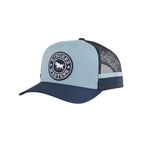 Ringers Western McCoy Trucker Cap Blue/Navy OSFM