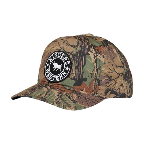 Ringers Western Signature Bull Blackwater Baseball Cap Camo OSFM