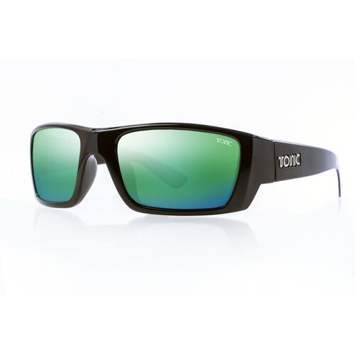 Tonic Rise TRISBLKGNMIRRG2 Shiny Black / Green Mirror Polarised Lenses