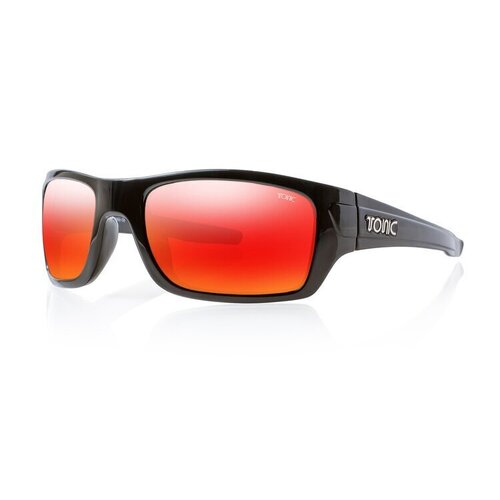 Tonic Trakker TTRAREDMIRRG2 Matte Black / Red Mirror Polarised Lenses
