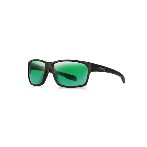 Tonic Titan TTTNBLKGRNMIRRG2 Matte Black / Green Mirror Polarised Lenses